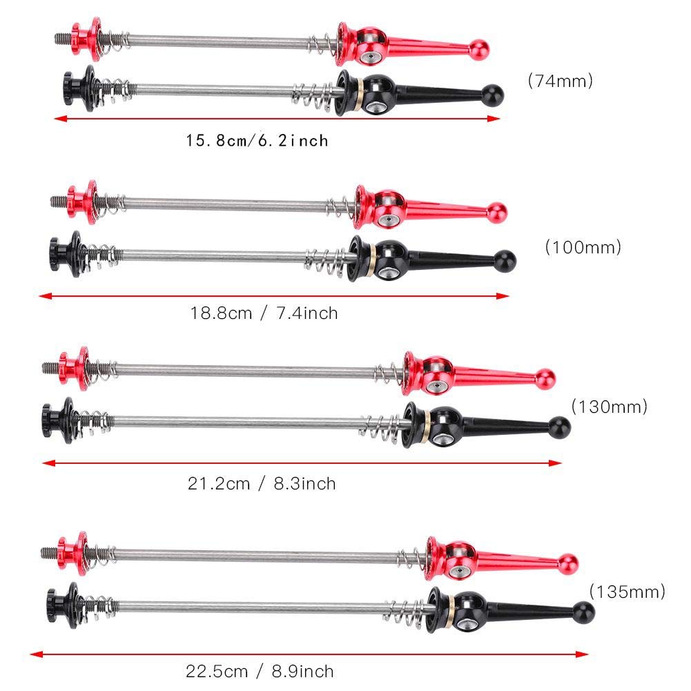 Amazon | バイククイックリリーススキュワー 74/100/130 / 135mm