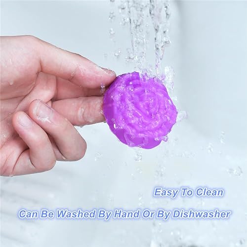 Miniatura 6 de Vasos de silicona reutilizables para hornear, forros de silicona de tamaño mini de 2 pulgadas para hornear, forros de muffins con múltiples formas