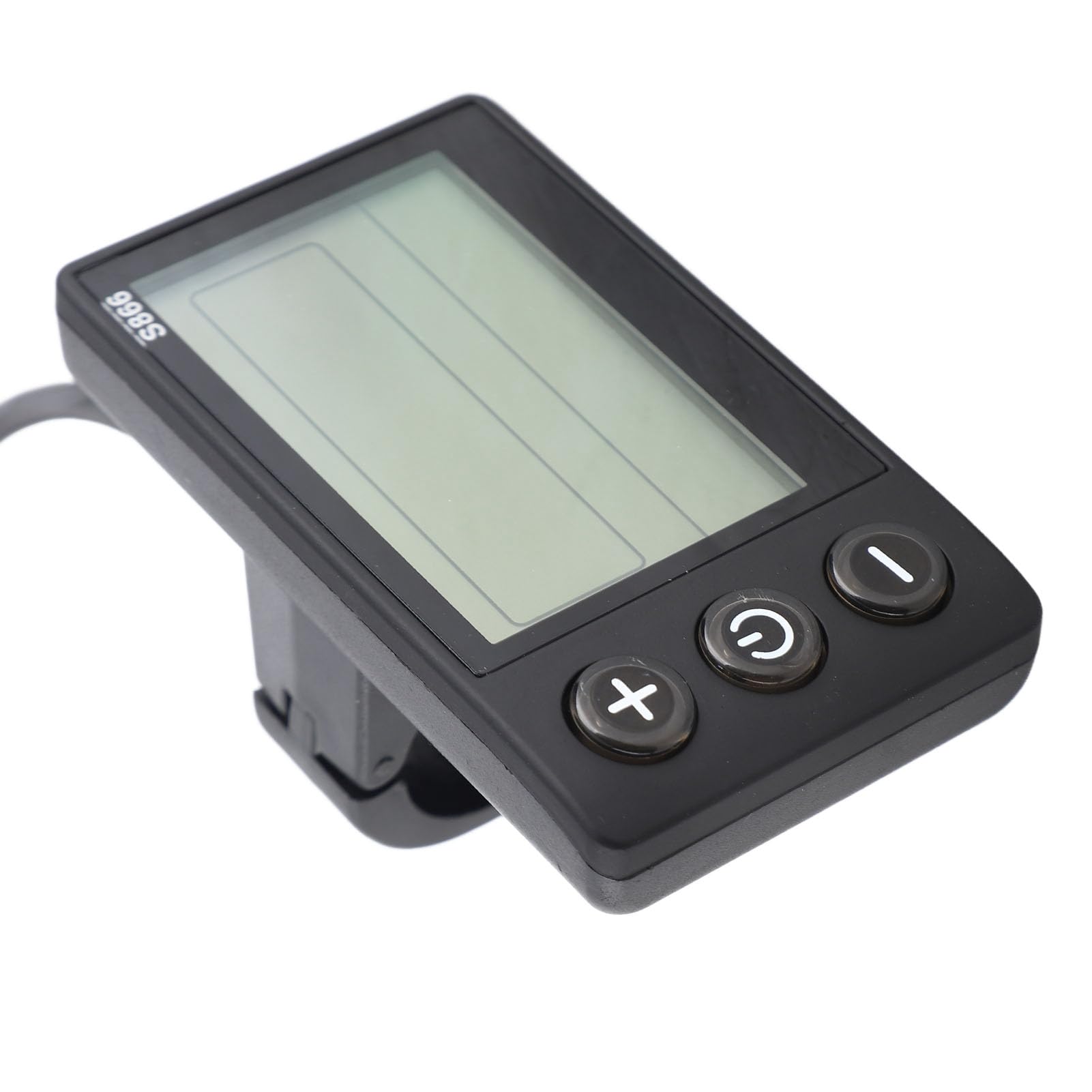 Bike Odometer, Cycling Power Meter Electric Bike Display LCD Meter 24V 36V 48V Electric Scooter Control Panel with Plug Bike Speedometer for Electric Bikes