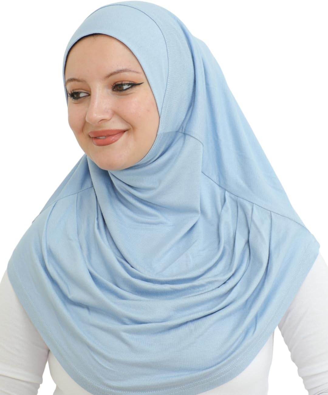 Prien Plain Ready To Wear Hijab for Women, Muslim Instant Turbans, Soft Jersey Scarf, Islamic Clothes, Long Hijabs, Abaya - Image 4