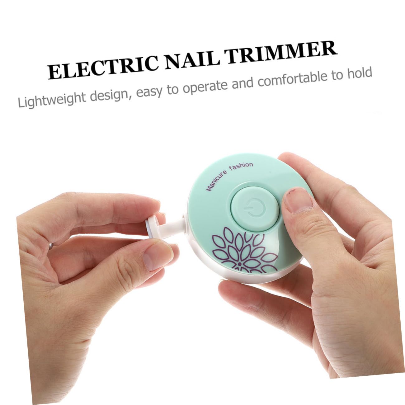 FRCOLOR 4sets Elettrico Per Unghie Per Adulti Trimmer Elettrico Per Manicure Con Testine Abrasive Intercambiabili Kit Completo Da Sicuro e Facile Da Usare