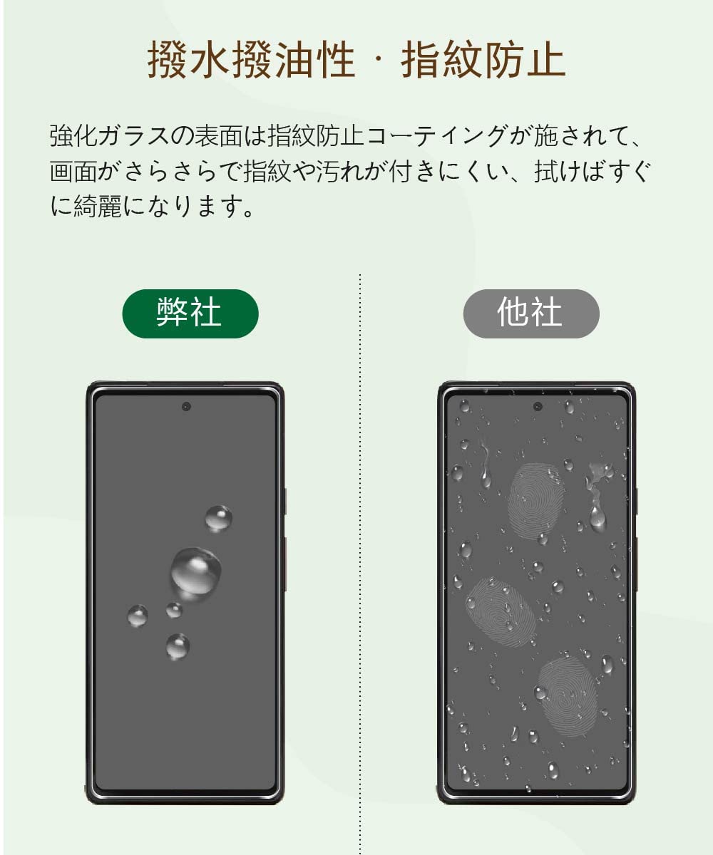 Amazon.co.jp: Google Pixel 7 フィルム 指紋認証対応 ガラスフィルム 