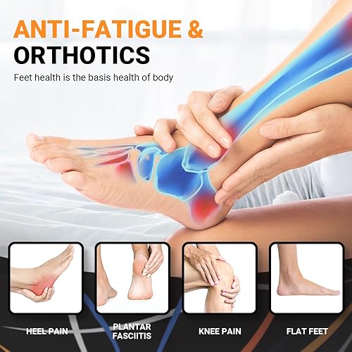 Miniatura 3 de Valsole Plantillas para fascitis plantar con soporte de arco alto, plantillas ortopédicas para pies planos, mujeres y hombres, plantillas de botas