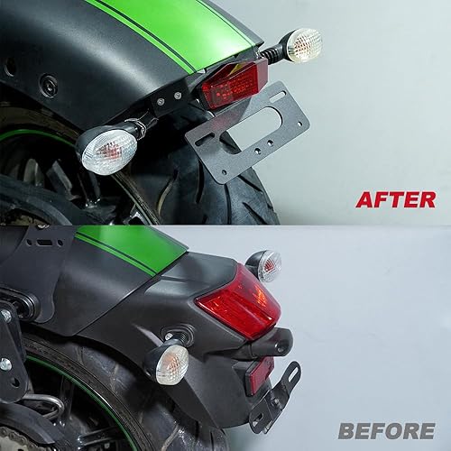 Miniatura 2 de xitomer Eliminador de guardabarros, ajuste ordenado para Vulcan S 2015-2023  Vulcan Café 2018-2023  Vulcan S ABS 2015-2023  Vulcan S Cafe ABS