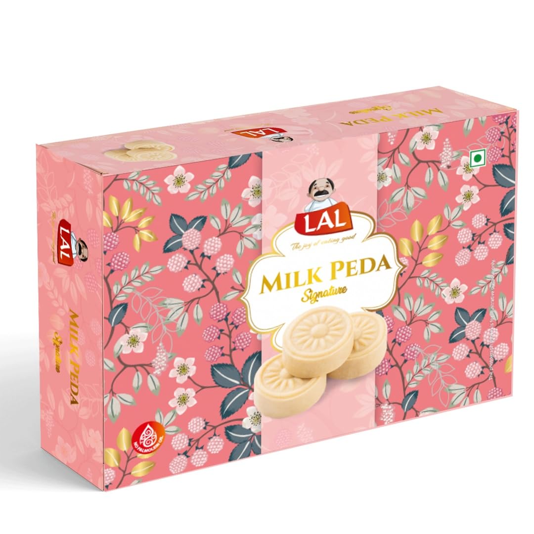Sweets Milk Peda || Made With Milk Solids|| Fresh and Delicious Doodh Peda || Sweets gift box - 400g