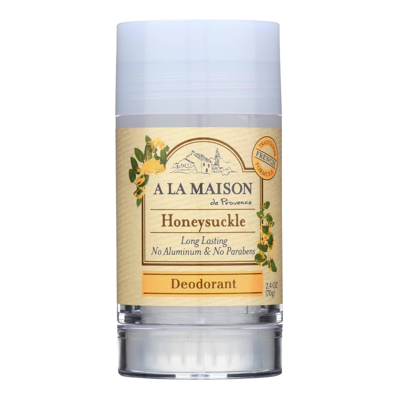 A La Maison Honeysuckle Aluminum Free Deodorant for Women and Men - Natural Deodorant