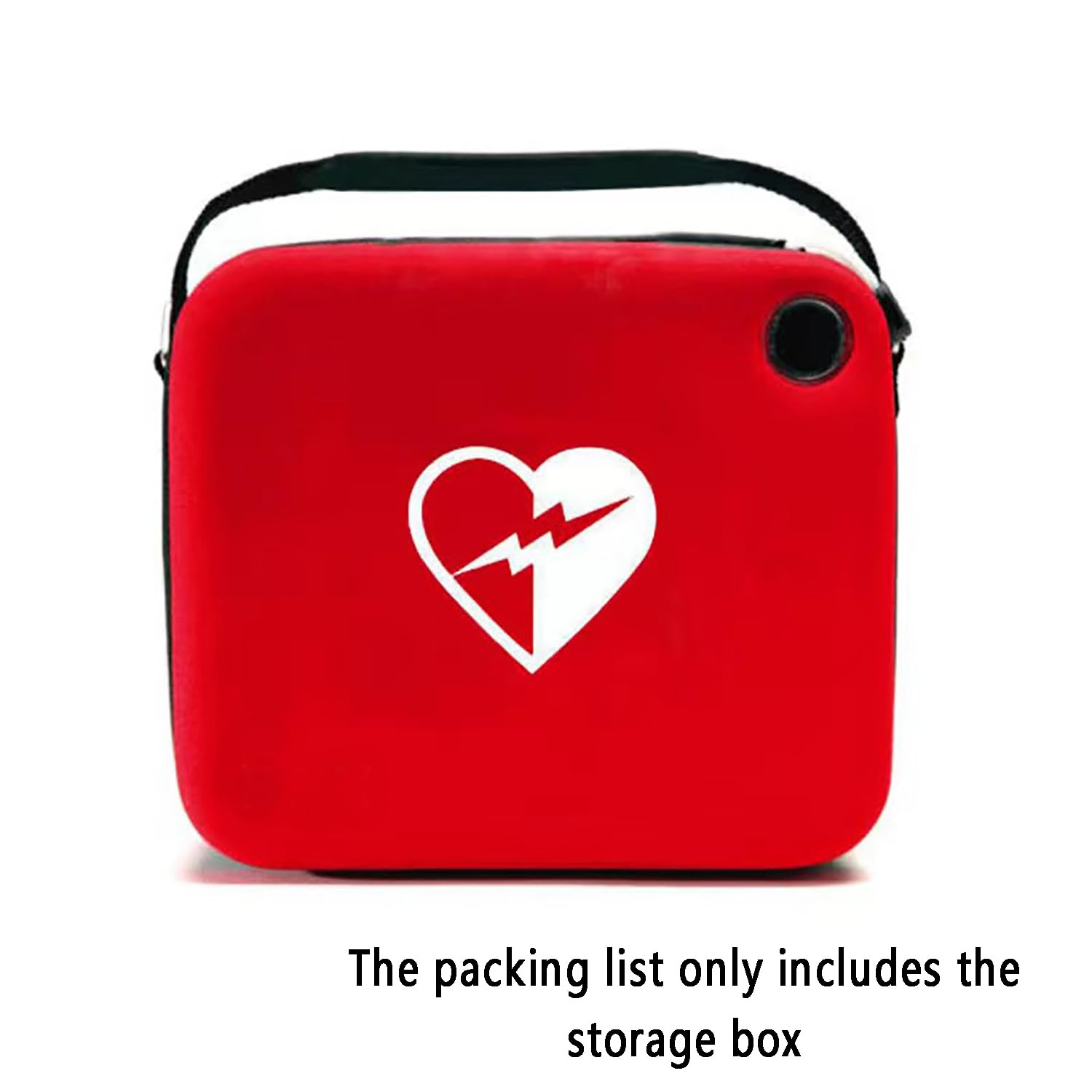 Conteneur De Défibrillateur Portable, Sac De Rangement Pour DAE, Boîte De Rangement, Sac De Rangement D'urgence, 24 X 21 X 11 Cm, Avec Trou De Signal De Télécommande, Adapté À La Série AED120P