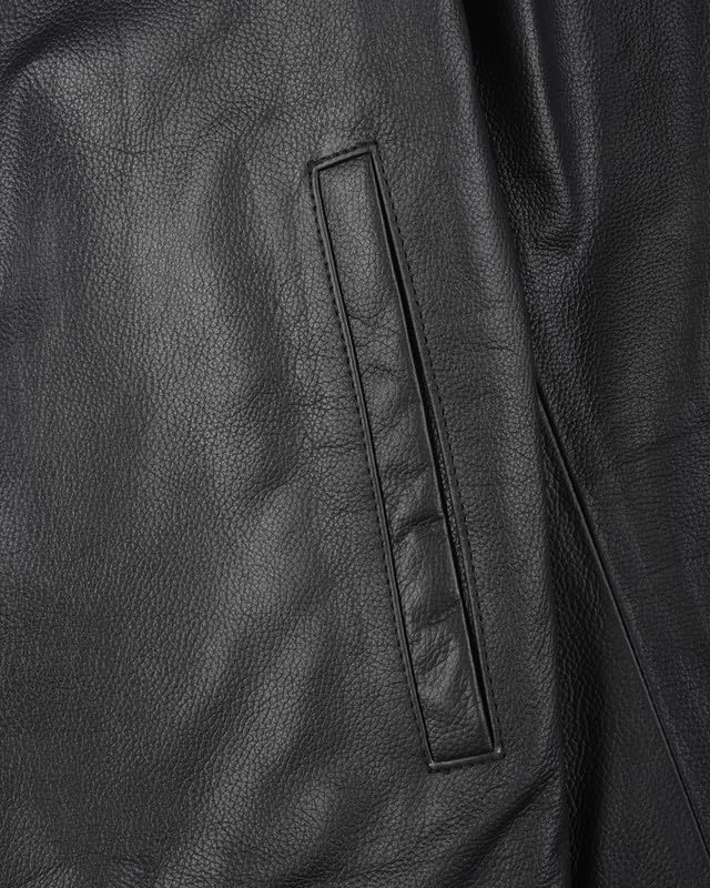 Image of Decrum Leather Jacket Men - Casual Stylish Cowhide Leather Jackets for Men