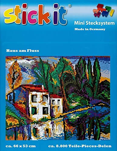 stickit Mini Stecksystem Haus am Fluß ca. 8.750 Teile Nr. 41212