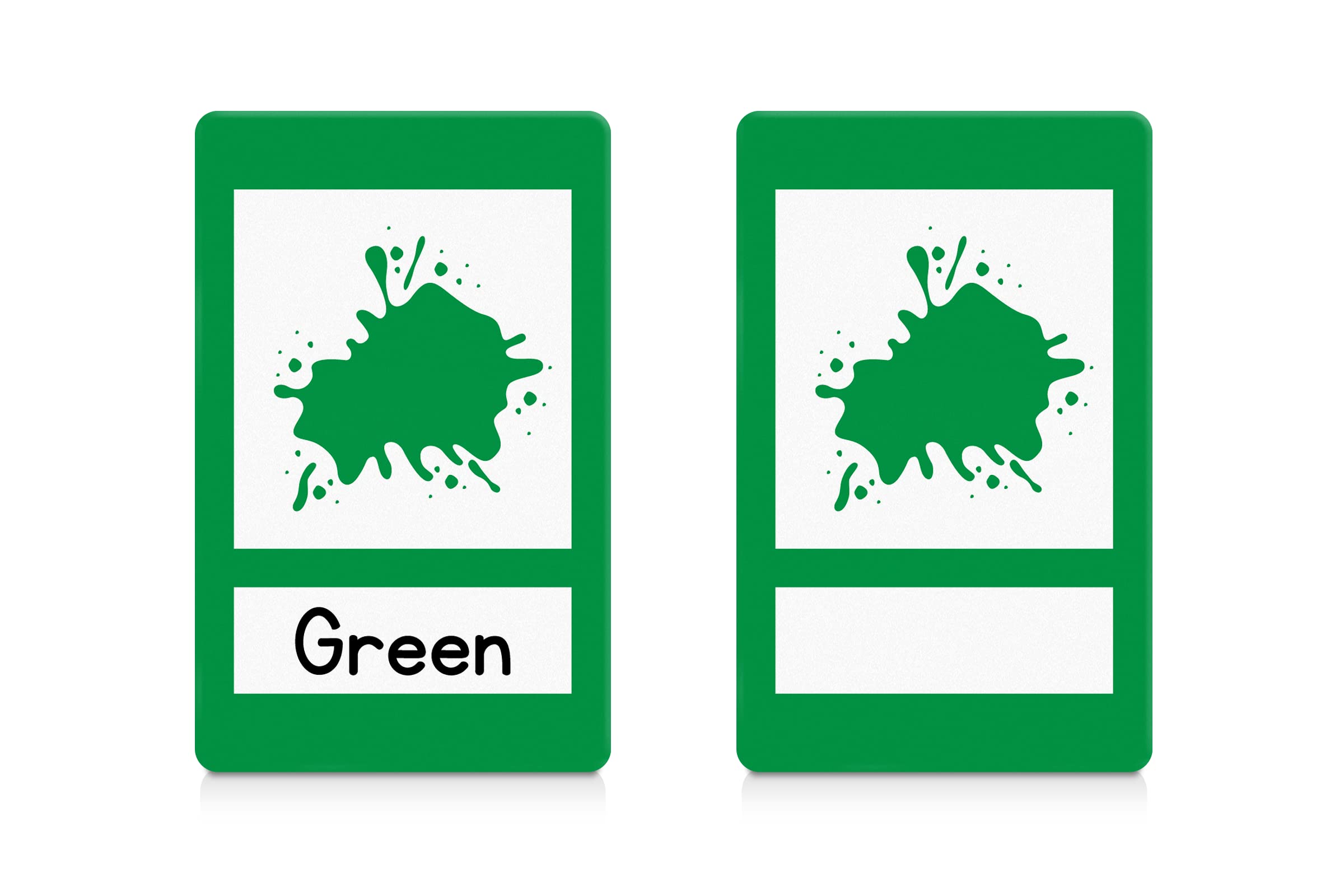 Cartes-éclairs éducatives Formes Géométriques - Format A6 Double Face - Pour Enfants 3-7 Ans (EYFS) - Marque LearnVEL