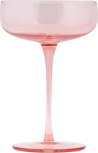 Miniatura 4 de Karma Regalos, champán de mediados de siglo Coupe Lila, juego de cuatro