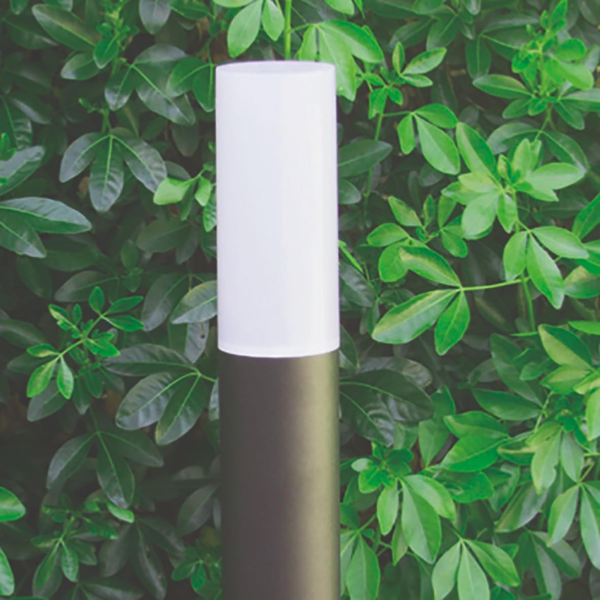 Silamp Palo 100cm Lampione Giardino Esterno lampada e27 led Lampioncino PG-2-100CM-NERO