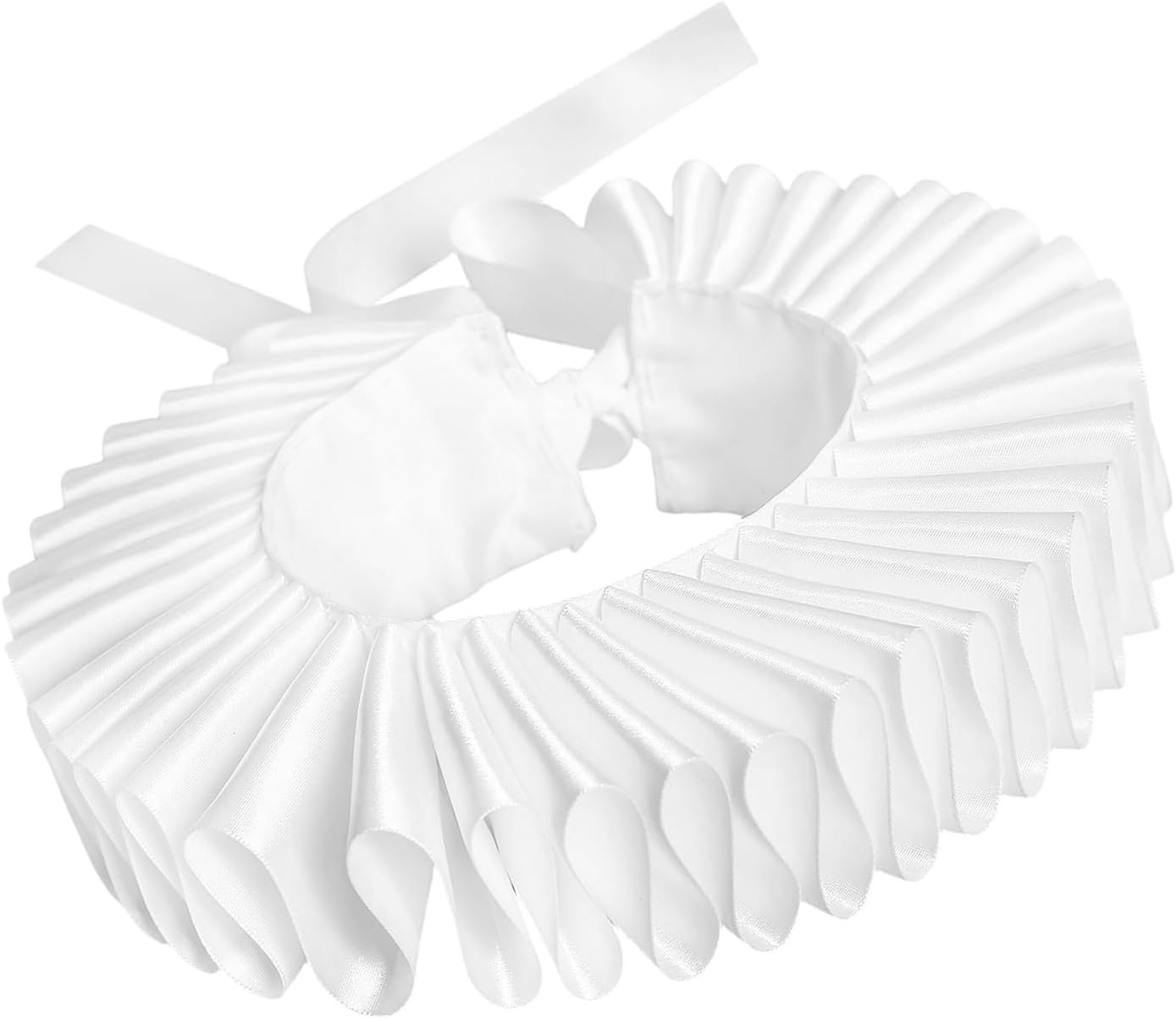 Ruffle Collar False Collar for Theme Parties School Event Decorative Collars Outfit Enhancement Victorian Faux for Casual Formal