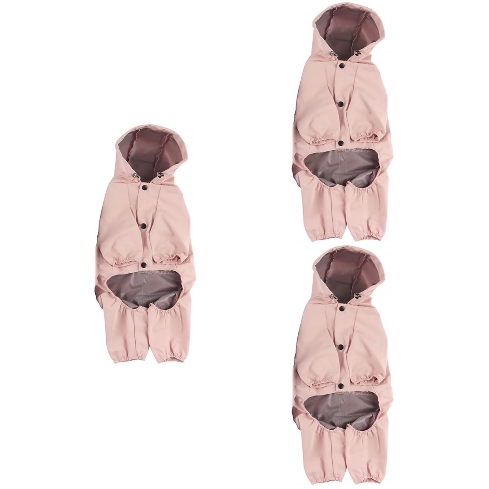 Imperméable réfléchissant pour chien taille moyenne évite le pelage mouillé lot de 3