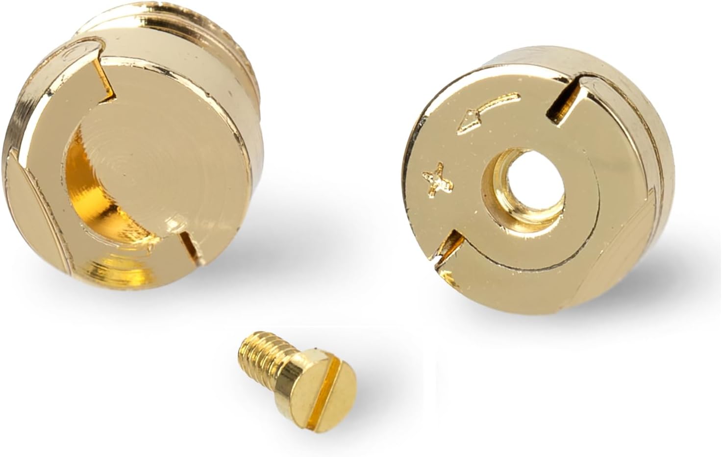 Gas Refill Bottom & Adjustment Gas Bottom Screw for Dupont L2 Lighter/Gatsby France Lighter Replacement Accessory Inner Parts Gold