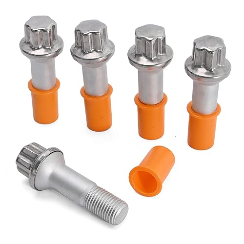 Miniatura 1 de 5 tuercas de rueda 0009905407, M14 x 1.5 acero inoxidable para Mercedes Benz W221 ML500 S550 CL63 ML350 GLK350 CL500 GL450