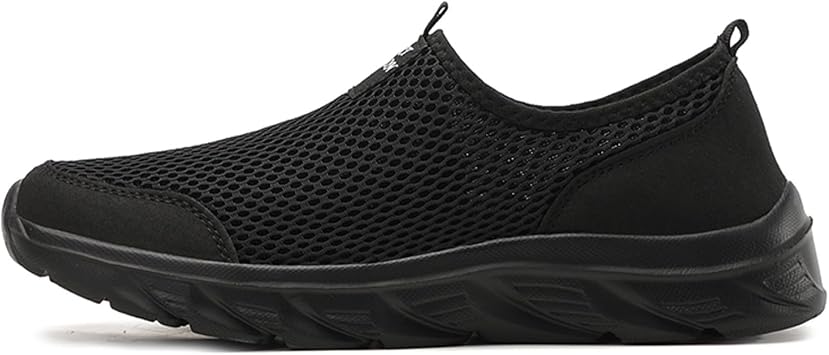 Men'S Walking Shoes - Men's Fashion Sneakers Breathable Mesh Lightweight Casual Sports Footwear with Modern Pattern Design