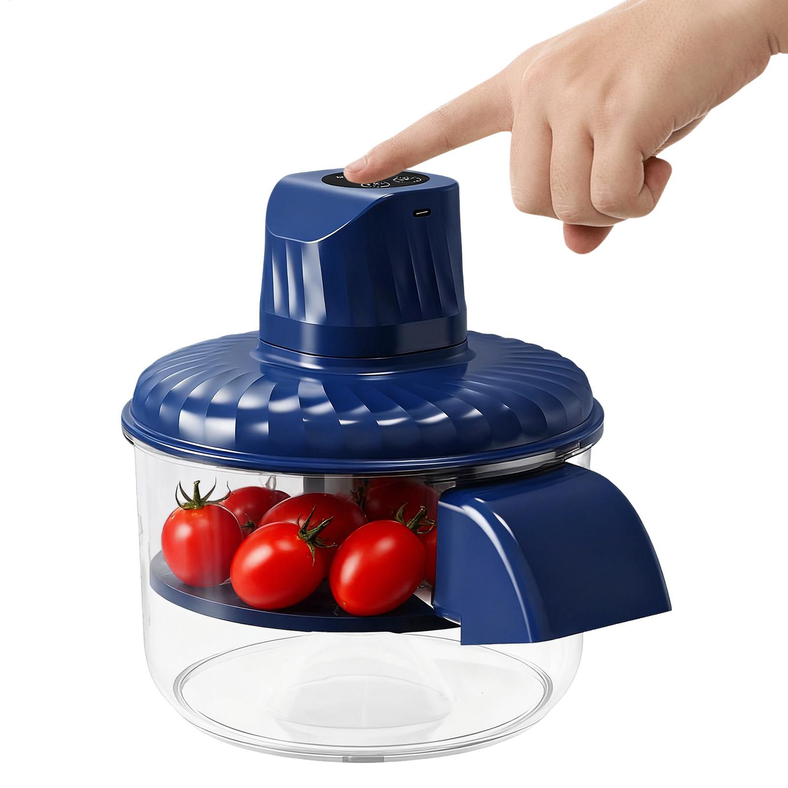 Sbucciatore Elettrico Senza Fili – Pelatrice Automatica Grande Capacità Per Patate, Uva, Aglio E Cactus, Ricaricabile
