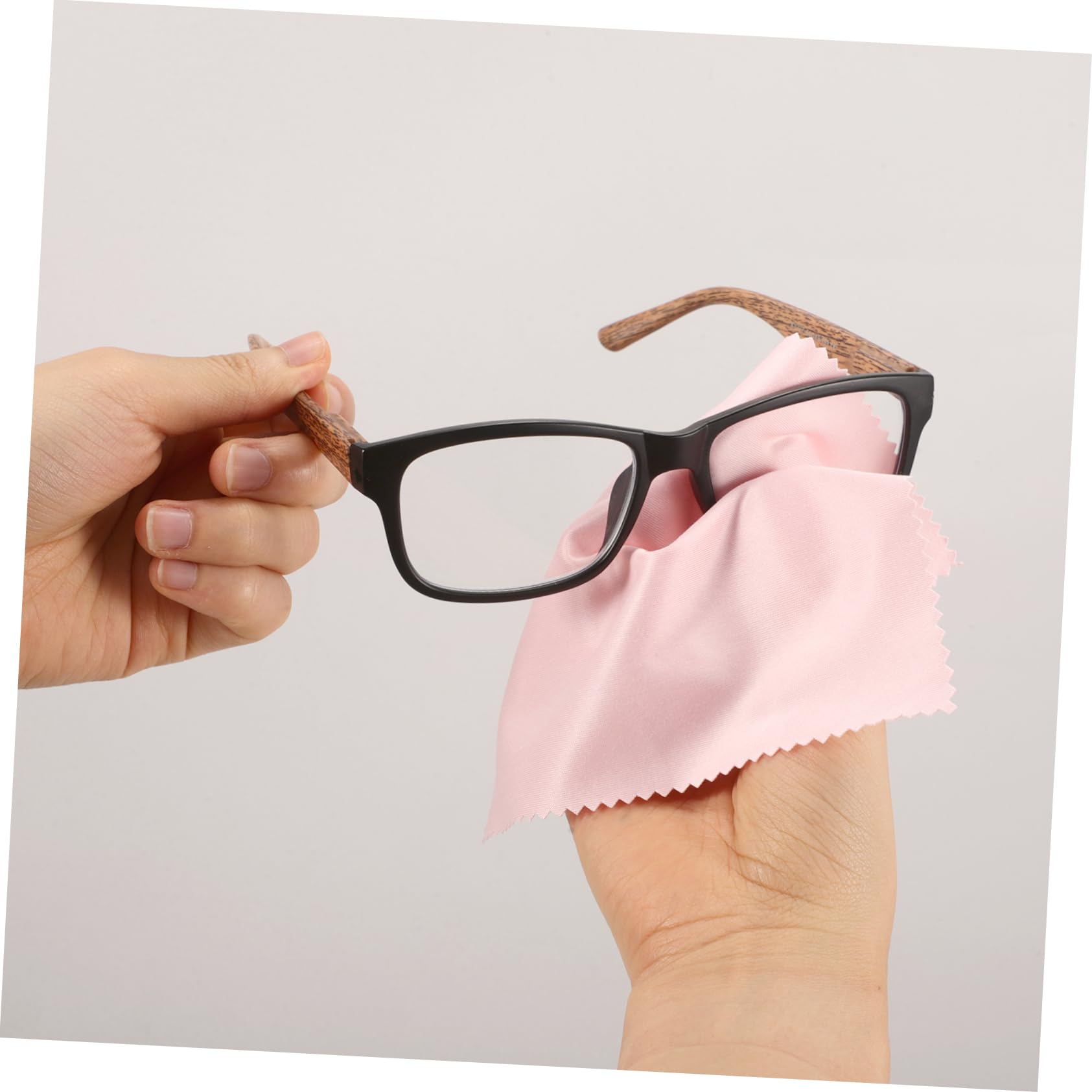 Beavorty 150 Pz Panno per occhiali detersivo salviette per occhiali panni per pulizia in fibra di panni puliti per occhiali panno per la pulizia in fibra di occhiali fibra superfine