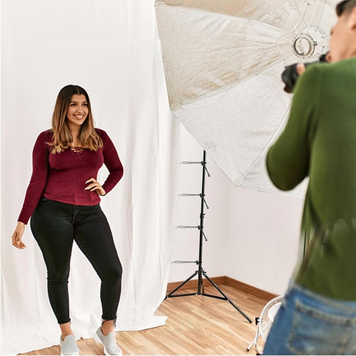 Hintergrund Klammer Clips,12 Stück Hintergrund Klammer Halter Halter,Elastischem Seil Hintergrund Clips Hintergrundhalter Fotowand Hintergrund Klammern, für Foto Video Studio