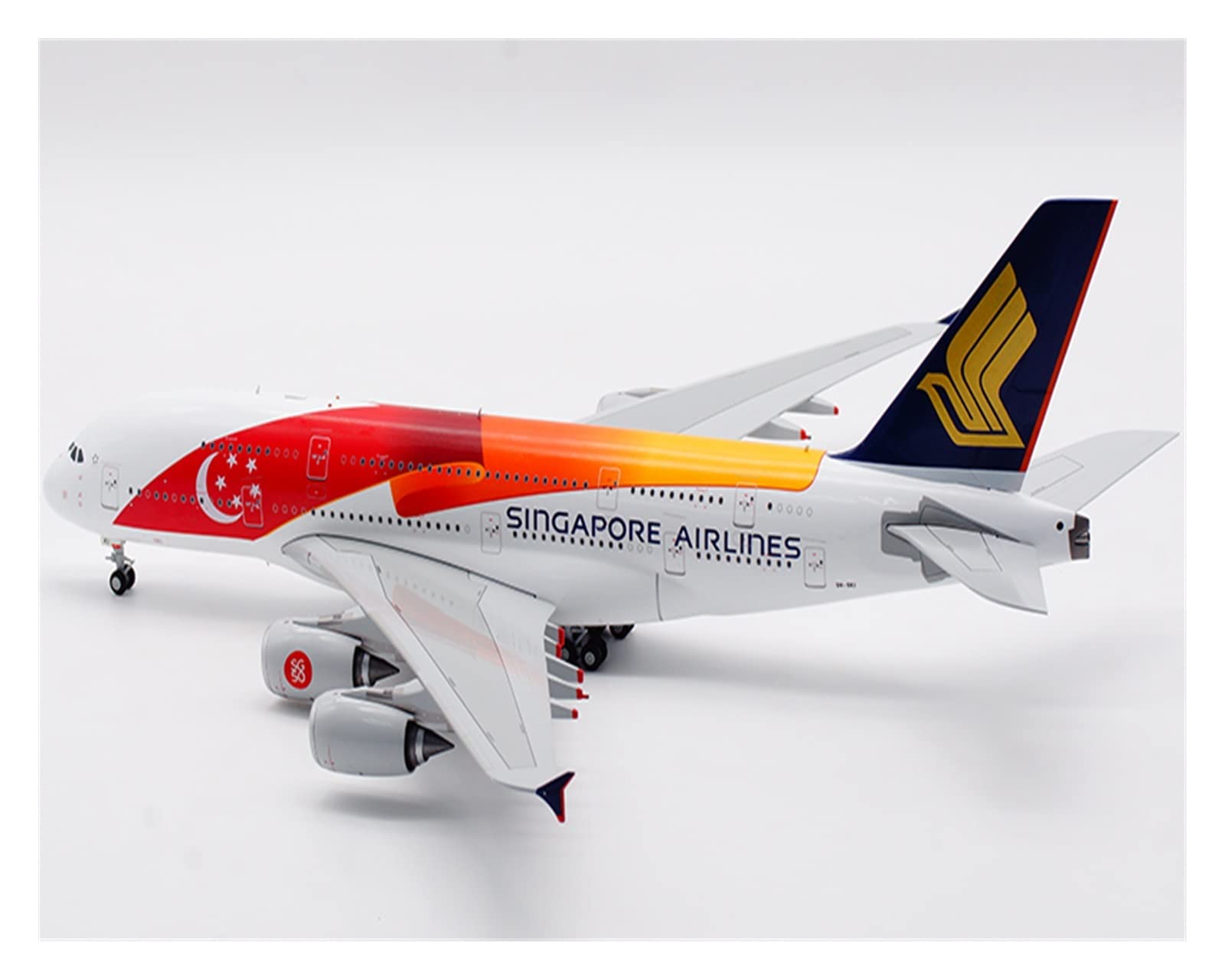 Amazon.co.jp: 1:200 スケール シンガポール航空 A380 9V-SKI 50TH