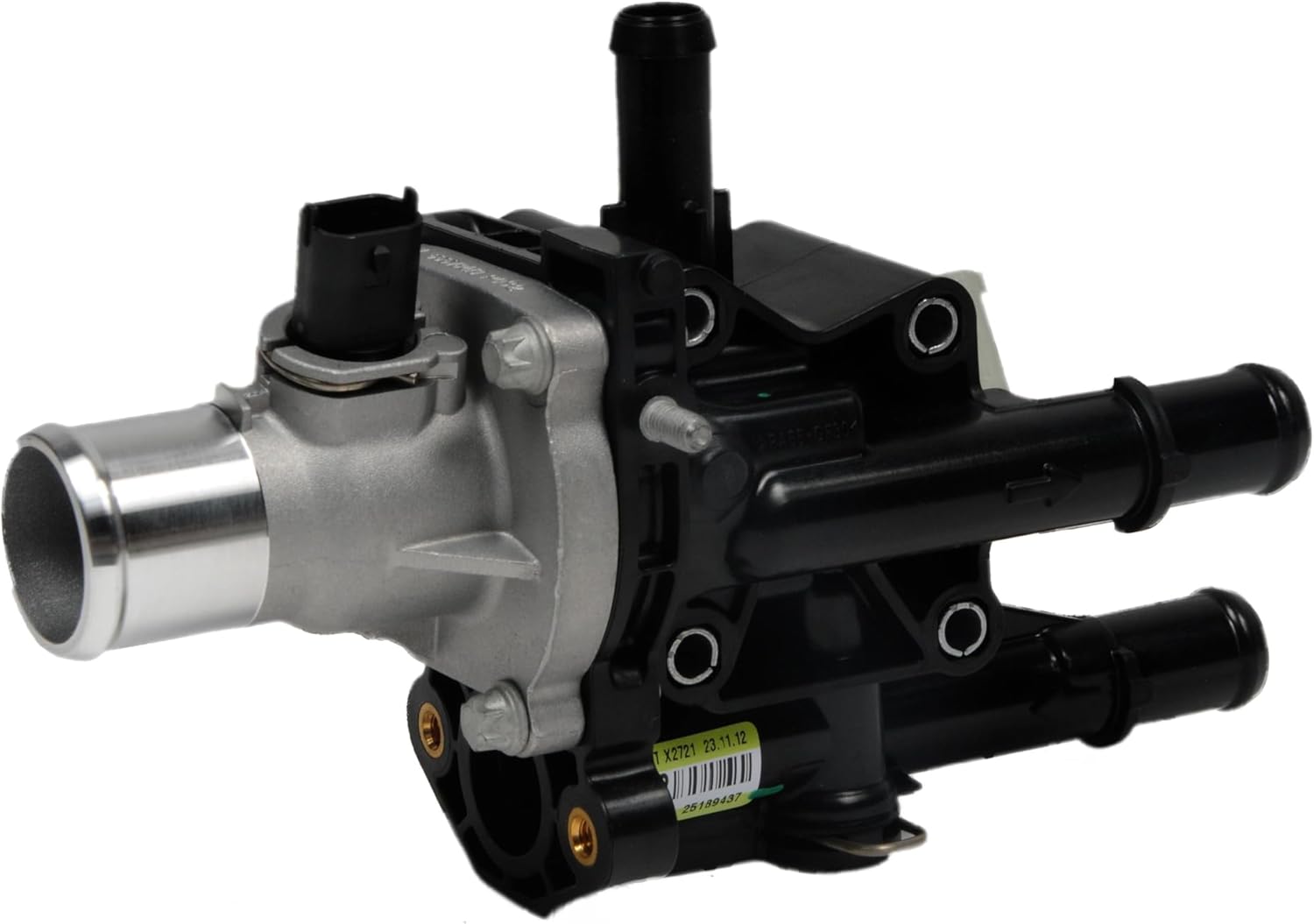 GM Genuine Parts 15-81766 (25199826) Engine Coolant Thermostat and Housing Assembly