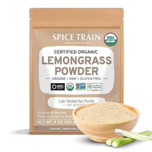 Miniatura 5 de SPICE TRAIN, Amla Polvo (14.00 oz) + Polvo de citronela (7.97 oz)