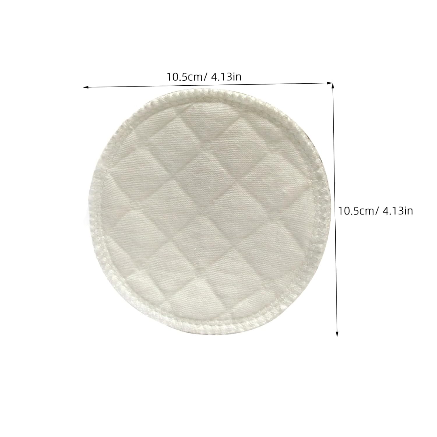 12pcs Washable Nursing Breast Pads for Moms Soft Breathable Cotton Inserts with Contoured Design Reusable Absorbent Breastfeeding Pads Preventing Leaks and Chafed Nipples