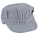 Rothco Adult Hickory Striped Engineer Train Conductor Cap XL