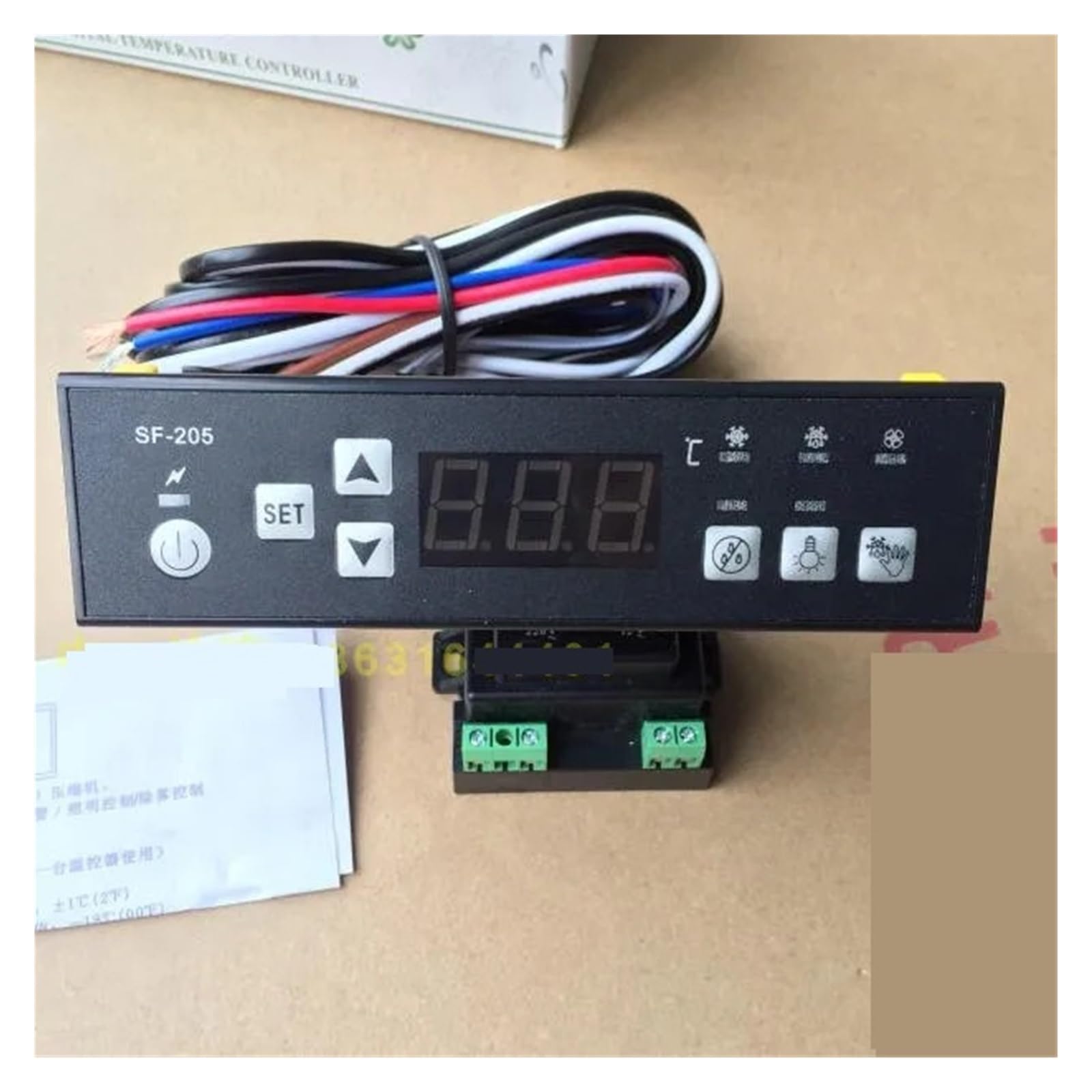 termostato Digitale Termostato SF-205 Regolatore di Temperatura for vetrina Termostato for Frigorifero PC-205 Termostato for congelatore