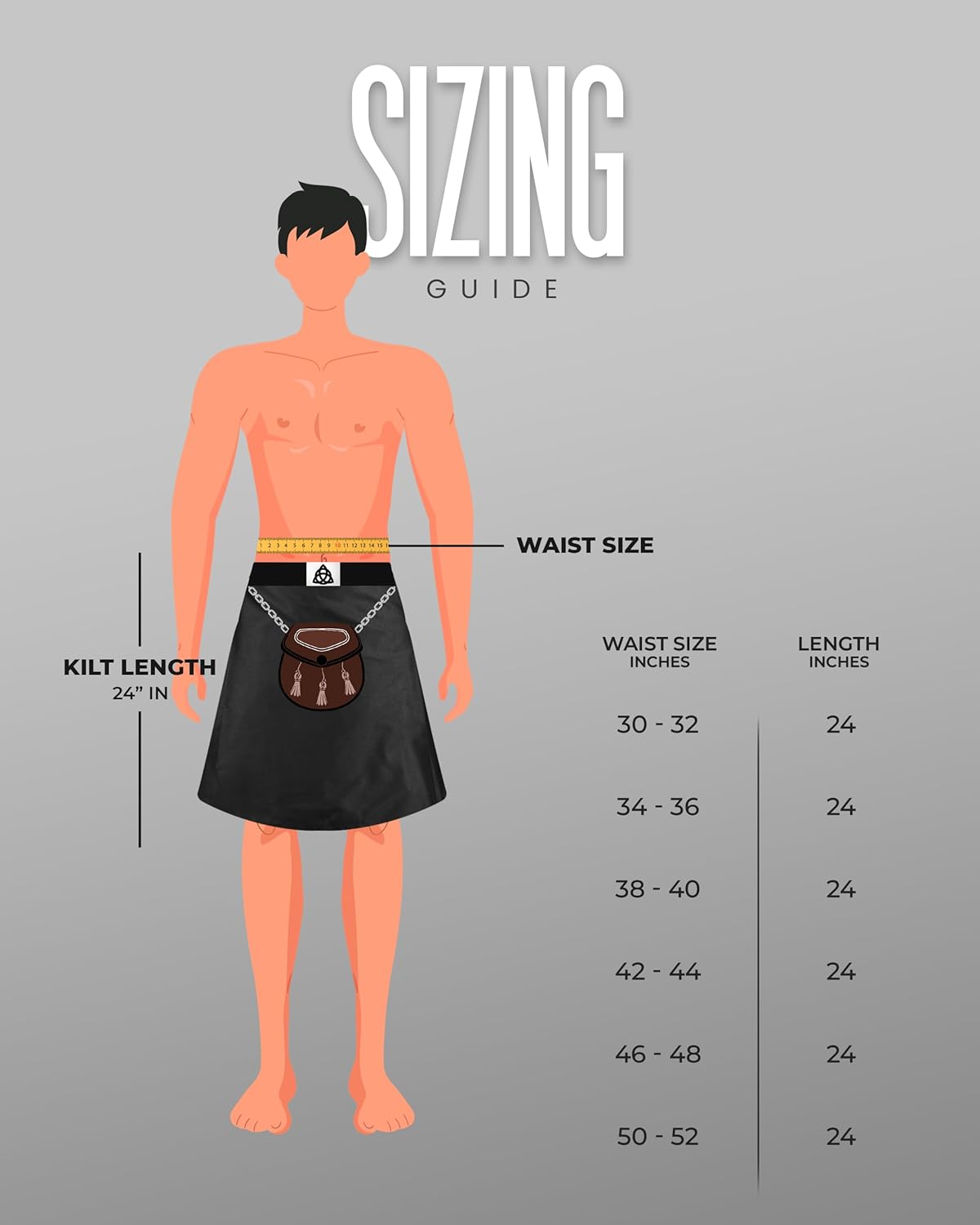 Mens Kilt Scottish Phantom utility kilts for men Traditional Highland Costume Kilts with Cargo Pockets - Image 6