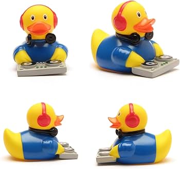 まとめ買い　Dancing-Duck!ページ Amazon.co.jp: Rubber Duck DJ I Rubber Duck | Bathduck | Duckshop