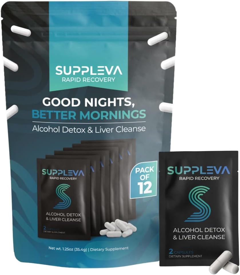 Rapid Recovery | DHM Supplement with TUDCA, NAC & AstraGin | Feel Better After Drinking & Support Liver Health | 12 Serving Pouches, 24 Capsules | Dihydromyricetin, Vitamin C, B12