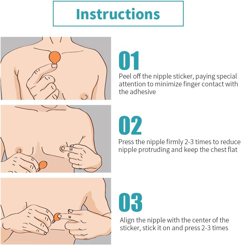 Nipple Covers for Running - Anti Chafing Nip Guards for Jogging and Marathon- Sweat, Water- Resistant