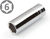 Vista 2 de TEKTON Unidad de 3/8 pulgadas x enchufe de 6 puntos de profundidad de 5/8 pulgadas 14182