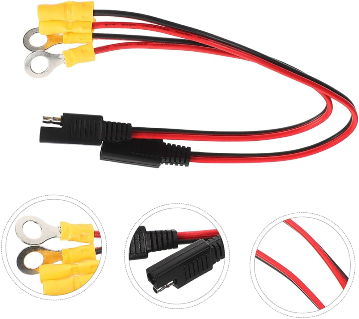 4pcs SAE Power Quick Connect and Disconnect Kit for Rv and Automotive Applications Heavy Gauge Wire Connectors with Reliable Crimping Tools