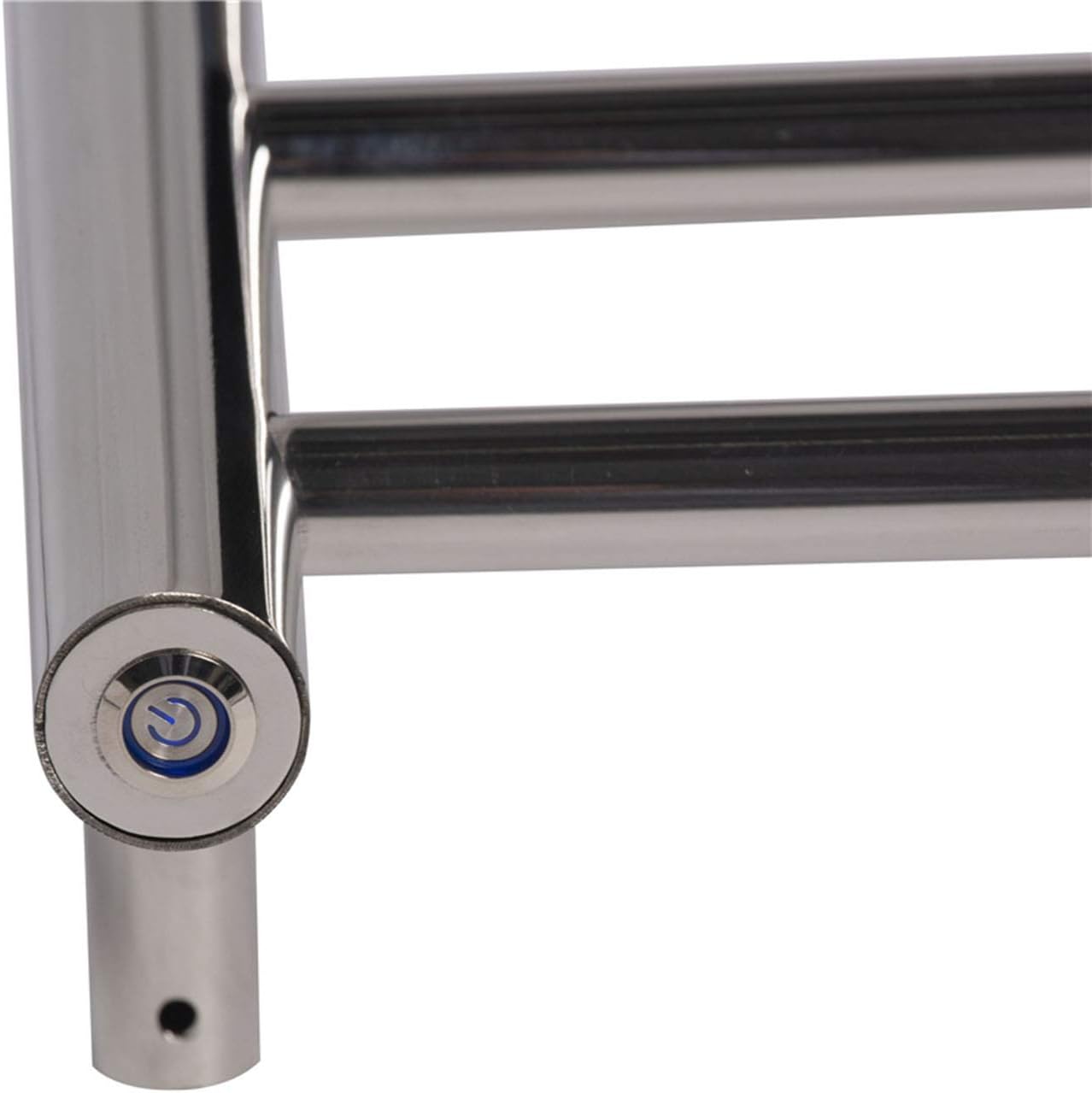 Wall-Mounted Towel Heater 304 Stainless Steel Drying Rack Electric Heated Towel Rail Bathroom Radiator 600W X 420H