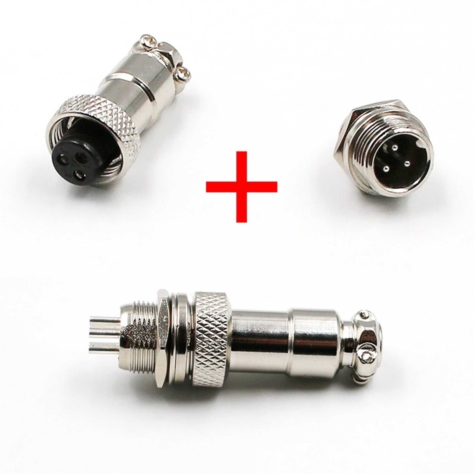 GX12 3 Pin Connettori Collegamento Presa Spina Connessione Adattatore 12mm - Foto 10