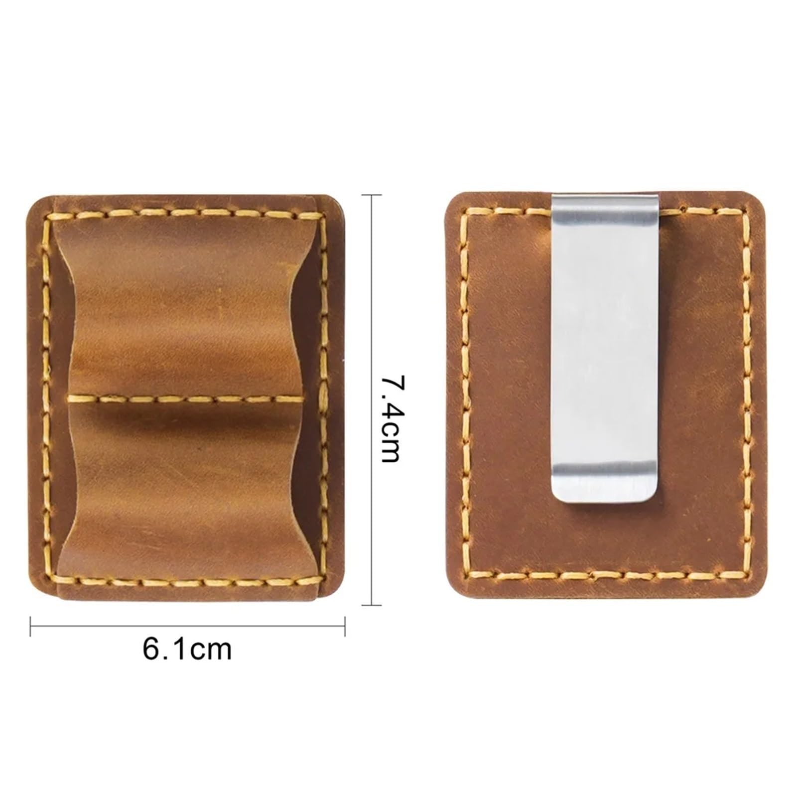 16 penne in vera pelle clip in acciaio inox accessori per notebook prodotti fatti a mano 5 colori copertura penna vera pelle (blu)