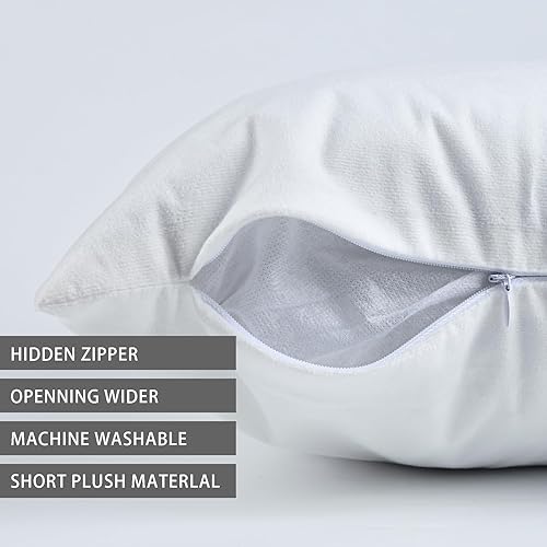 Miniatura 4 de Snycler Juego de 2 fundas de almohada de algodón suave con patrón de doble cara de Mónaco, de 20 x 20 pulgadas, patrón de estilo bohemio, color