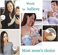 Vista 8 de Tazas de lactancia para lactancia, protección de leche, pezones para lactancia materna, recogida de leche, fugas de leche materna