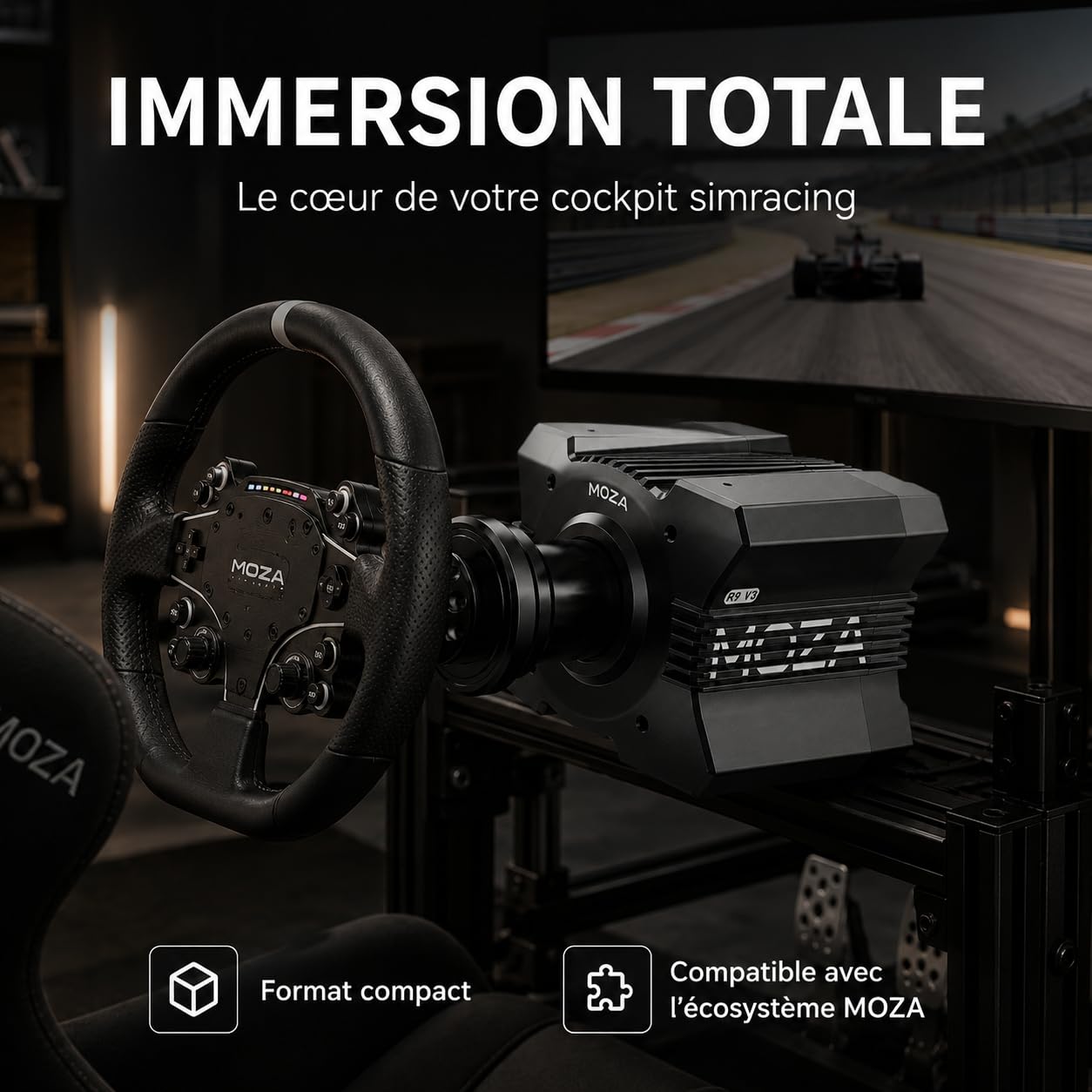 Amazon.co.jp: MOZA R9 V3 Direct Drive ダイレクトドライブ 9NM PC