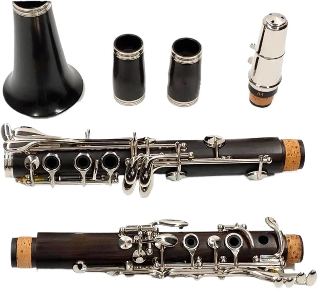 Professional Ebony Clarinet Bb 17 Keys