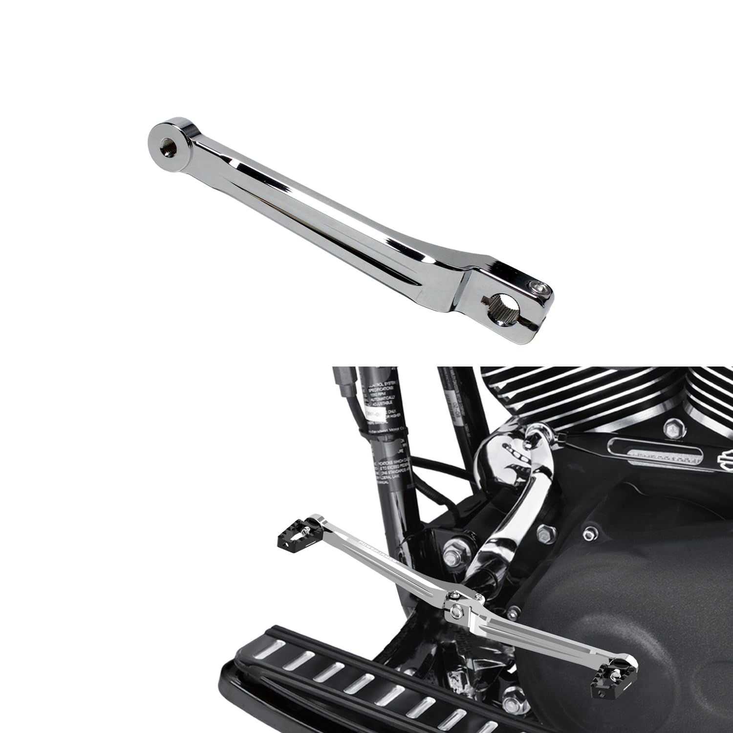 Add Some Bling To Your Harley With This CNC-machined Chrome Toe Shifter Peg. Fits A Ton Of Models Like Softail, Fatboy, Road Glide, And Dyna. Easy Way To Customize Your Ride.