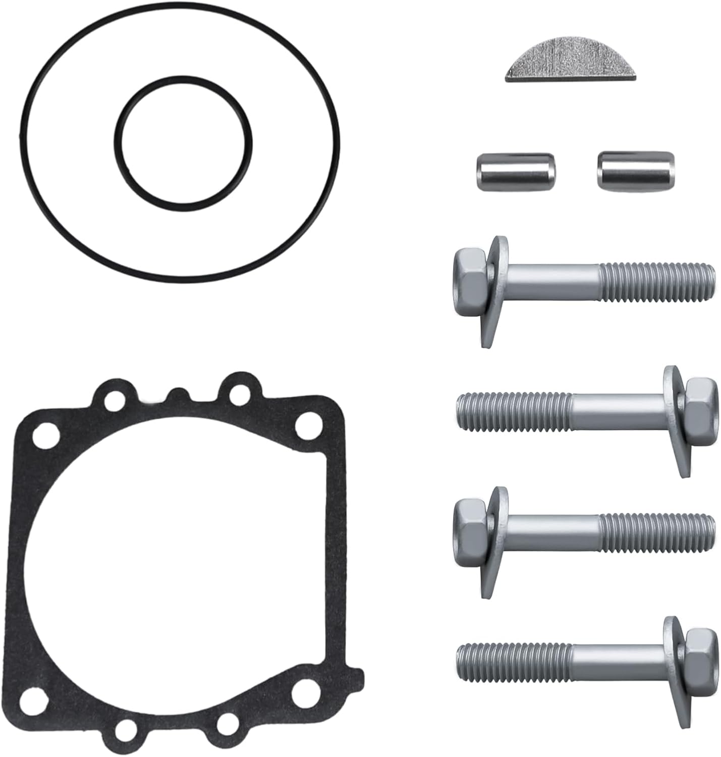 Water Pump Impeller Kit with Housing Compatible with Yamaha Outboard Marine 150 175 200 225 250 300 HP Motors 61A-W0078-A2-00,Replace#:61AW0078