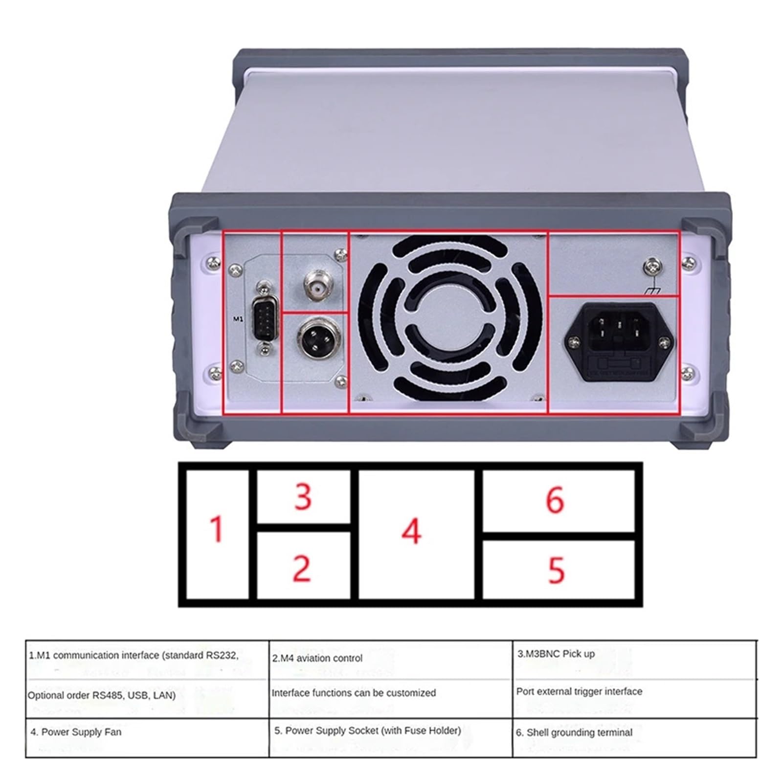 Fuente de alimentación conmutada de CC programable de Voltaje Variable Ajustable de 30 V y 20 A(2)