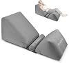 Portabuddy Anti-Snoring Wedge Pillow - Inflatable Adjustable Sleep Support, Anti-Snoring Body Positioner for Adults, Portable Travel Pillow for Bed Sofa