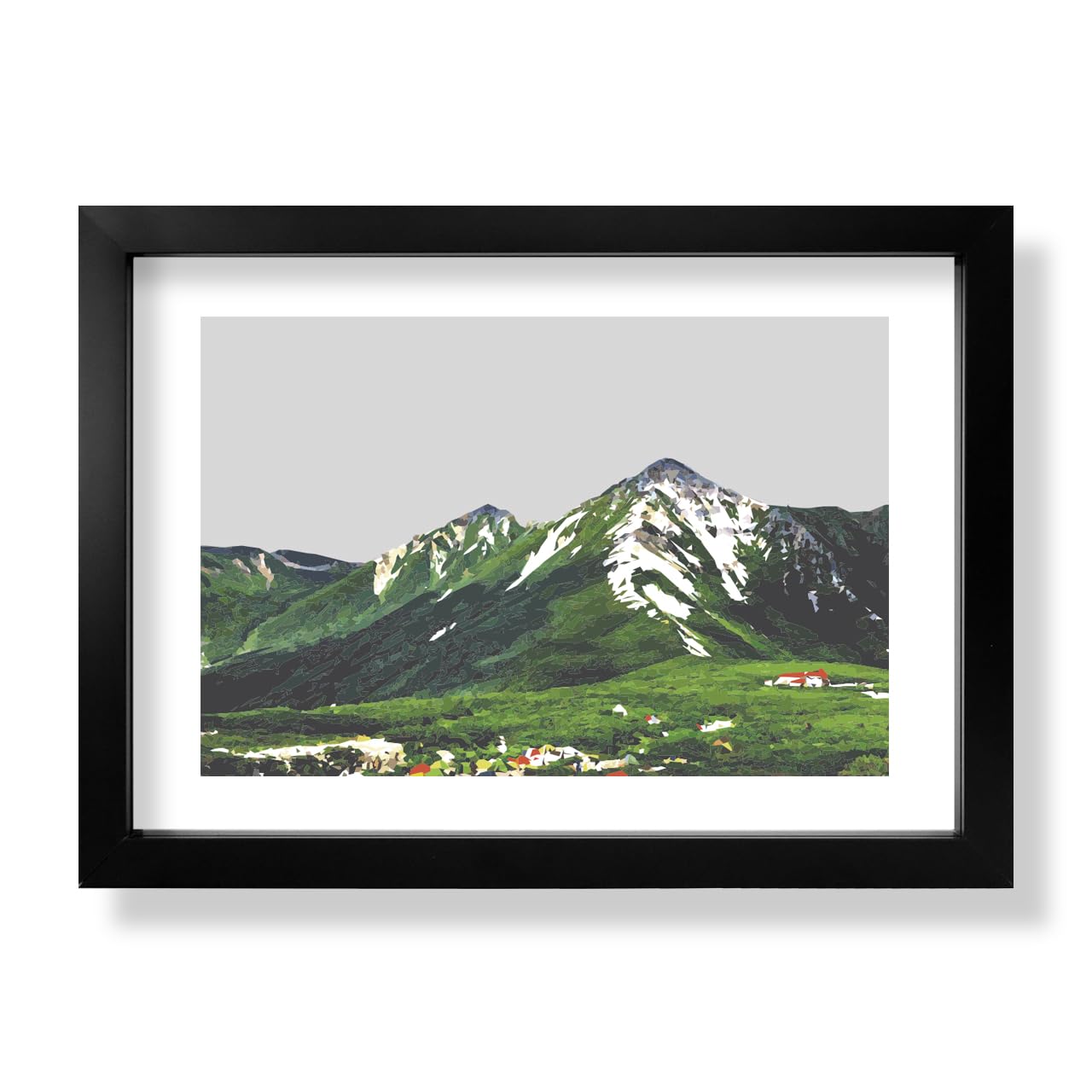 フォトパネル④■長野県 北アルプス■A2サイズ■フレーム付 フォトパネル④□長野県 北アルプス□A2サイズ□フレーム付