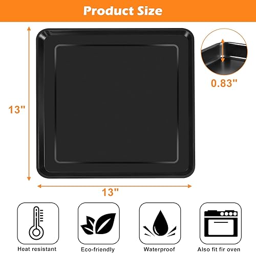 Miniatura 2 de Sartén para freidora de aire Ninja Foodi SP101 Horno de encimera digital para freidora de aire, 13 x 13 pulgadas, placa de parrilla para freidora de