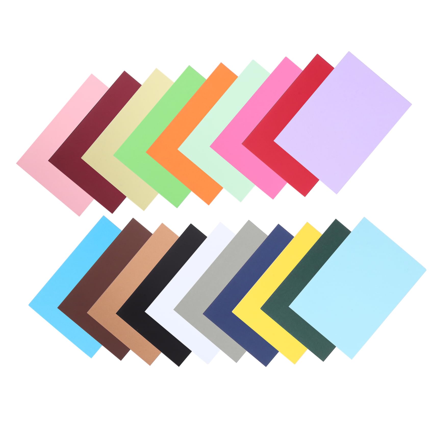 Artibetter 100blätter Papierkarten Für Basteln Origamipapier Blankopapier Druckpapier Kartenpapiere Für Scrapbooking Diy-bastelpapier Kartonpapier Für Handarbeiten